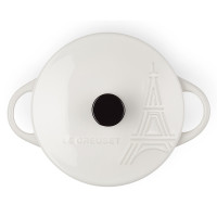 Кокотница Eiffel Tower, 10 см, керамика, белый, серия White, LE CREUSET, Франция_00805150062932233276.jpg