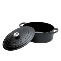Чугунная эмалированная утятница овальная, 4,7 л, 29 см, черный, LE CREUSET, Франция_00797810040622211692.jpg