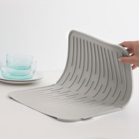 Коврик для сушки посуды, 43,8 см, силикон, серый, BRABANTIA, Бельгия_00809000053747069180.jpg