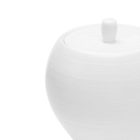 Сервиз столовый на 6 персон, 21 предмет, костяной фарфор, белый, рельеф, серия Терраса, NARUMI, Япония_00820340047131962737.jpg