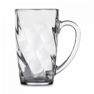Кружка стеклянная, 360 мл, стекло, GLASSLOCK, Корея, GLASSLOCK (Корея)
