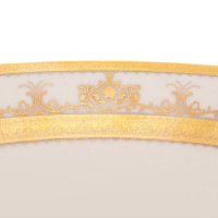 Салатник Cream Gold, 24 см, фарфор, кремовый, золотой, серия Constanza Saphir, FALKENPORZELLAN, Германия_00816630065164065688.jpg