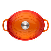 Чугунная эмалированная утятница овальная, 4,1 л, 27 см, оранжевый, LE CREUSET, Франция_00797670060067515160.jpg