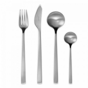 Набор столовых приборов на 6 персон, 24 предмета, стальной, серия Nagasaki, HERDMAR, Португалия, Наборы столовых приборов 24 предмета