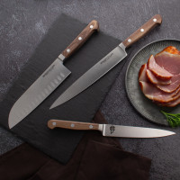 Набор кухонных ножей, 7 штук, на магнитной подставке ComposeEat, серия Classic Walnut, BERGER CUTLERY, Германия_00816150052288313681.jpg