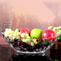 Блюдо овальное глубокое, 22 х 34 cм, хрустальное стекло, серия Laurus, RCR, Италия_00817140051149226588.jpg