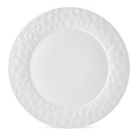 Тарелка десертная Crystal, 22 см, фарфор, белый, WALMER, Великобритания