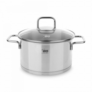 Кастрюля со стеклянной крышкой, 3,4л,  диаметр 20см, нержавеющая сталь, серия Citrin, ELO, Германия, ELO (Германия)