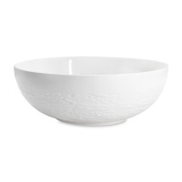 Салатник , 2 л, 23 см, фарфор, белый, серия Rock, HOME & STYLE, Китай