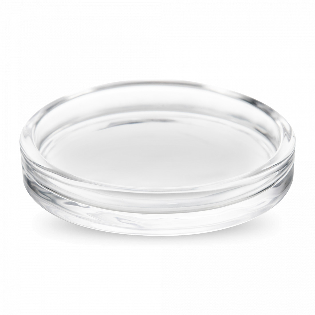 Подсвечник, 12 см, стекло, прозрачный, Rasteli, Бельгия