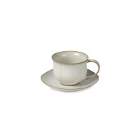 Пара чайная Cream, 180 мл, каменная керамика, кремовый, серия Essential Asia, ROOMERS TABLEWARE, Нидерланды