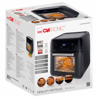 Аэрофритюрница , 11 л, пластик, нержавеющая сталь, черный, CLATRONIC, Германия_00813100046818242680.jpg