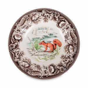 Тарелка суповая, 23.3 см, фарфор, белый, декор, серия Haydon Grove, GRACE BY TUDOR, Великобритания, GRACE BY TUDOR (Великобритания)