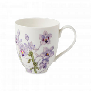 Кружка Орхидея лиловая, 350 мл, фарфор, декор, серия Орхидеи, MAXWELL WILLIAMS, Австралия, MAXWELL & WILLIAMS (Австралия)