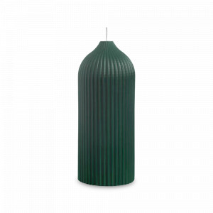 Свеча декоративная, 16.5 см, зеленый, серия Edge, TKANO, Россия, Edge TKANO