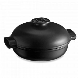 Сотейник , 2,5 л, керамика, 31 х 26,5 х 15,5 см, графит, серия Delight, EMILE HENRY, Франция, EMILE HENRY (Франция)