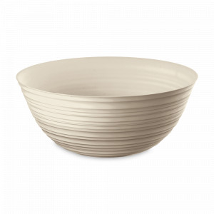 Салатник , 30 см, пластик, бежевый, серия Tierra, GUZZINI, Италия, Посуда для пикника