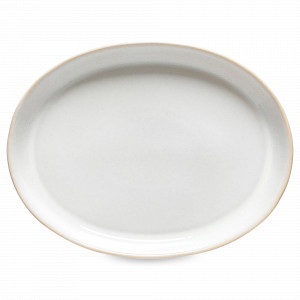 Блюдо овальное Branca, 40 х 30 см, керамика, белый, серия Roda, COSTA NOVA, Португалия, Блюда сервировочные, менажницы