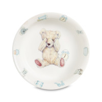 Набор детской посуды «Тедди», 3 предмета, костяной фарфор, декор, ROY KIRKHAM, Великобритания_00814130044489268143.jpg