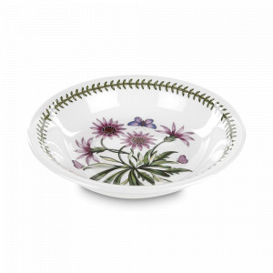 Тарелка для пасты «Газания», 20 см, фаянс, белый, декор, серия Botanic Garden, PORTMEIRION, Великобритания, PORTMEIRION (Великобритания)