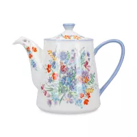 Чайник заварочный, 900 мл, фарфор, белый, декор, серия London Pottery, KITCHEN CRAFT, Великобритания, 