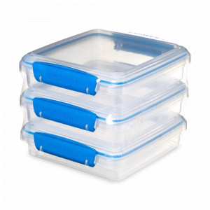 Набор из 3-х контейнеров для сэндвичей, 450 мл, пластик, синий, серия Fresh, SISTEMA, Новая Зеландия, SISTEMA (Новая Зеландия)