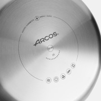 Сковорода для индукционных плит, 30 см, нержавеющая сталь, серия Samoa Inox, ARCOS, Испания_00822810055689702084.jpg