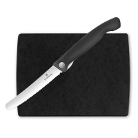 Набор из кухонного складного ножа для овощей и разделочной доски Swiss Classic, VICTORINOX, Швейцария