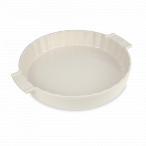 Форма для пирога, 28 см, 2.2 л, керамика, кремовый, серия Ecru, PEUGEOT CERAMIC, Франция, Скидка до -35% на PEUGEOT CERAMIC