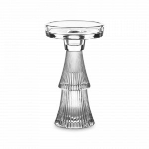 Подсвечник , 16 см, стекло, серия Art Deco, DECOR DE TABLE, Россия, Подсвечники и канделябры