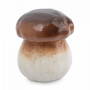 Емкость для хранения «Гриб», 14 х 16 см, 780 мл, керамика, коричневый, серия Autumn Forest, ANNA LAFARG, Китай, Скидка до -20% на бренд ANNA LAFARG