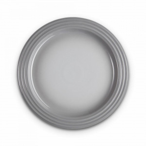 Тарелка , 27 см, керамика, серый, серия Mist Grey, LE CREUSET, Франция, Сервировка LE CREUSET