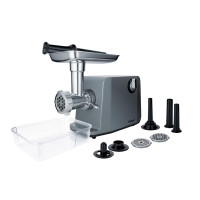 Мясорубка , нержавеющая сталь, пластик, серый, STEBA, Германия_00811310040407968534.jpg