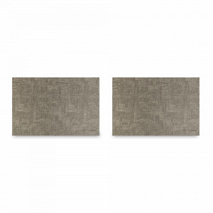 Набор из 2-х подстановочных салфеток, 30 х 45 см, полиуретан, коричневый, серия Leanera, LIBERTY JONES, Россия, Leanera LIBERTY JONES