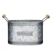 Емкость для кухонных принадлежностей, 27,5 х 11 х 17 см, сталь, серия Industrial Kitchen, KITCHEN CRAFT, Великобритания, 