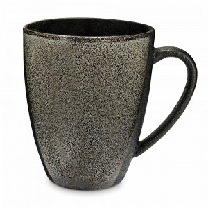 Кружка , 400 мл, фарфор, черно-серое, в крапинку, серия Umi, MAXWELL WILLIAMS, Австралия, MAXWELL & WILLIAMS (Австралия)