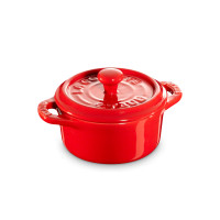Кокот мини, круглый, 10 см, керамика, красный, серия Ceramics, STAUB, Франция