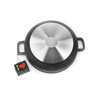 Сотейник с двумя ручками, с антипригарным покрытием, 28 см, 4 л, литой алюминий, серия Hard Cook Fix, OLYMPIA, Италия_00810510055534698269.jpg