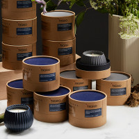 Свеча ароматическая Musk, Rose & Cedarwood, 8 см, синий, серия Edge, TKANO, Россия_00813870050503645725.jpg