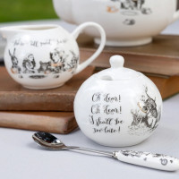 Набор из сахарницы и молочника «Алиса в Стране чудес», 200 мл, фарфор, декор, серия Victoria and Albert Garden, KITCHEN CRAFT, Великобритания_00817710052802865555.jpg