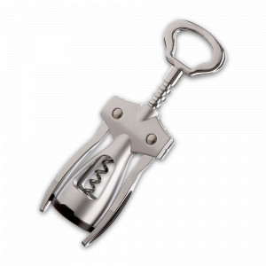 Штопор двухрычажный Winged, размер: 19,2 х 6 см, материал: нержавеющая сталь, пластик, VACU VIN, Нидерланды, Штопоры