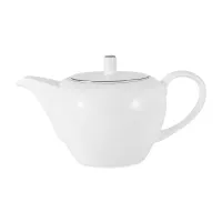 Чайник заварочный Арктика, 1,2 л, костяной фарфор, белый, серия Emily, ANNA LAFARG, Китай, 