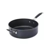 Сотейник с антипригарным покрытием, 28 см, литой алюминий, силикон, черный, серия No Colour, LE CREUSET, Франция, 