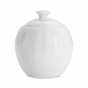 Сахарница , 300 мл, фарфор, белый, серия Floral, HOME &amp; STYLE, Китай, Сахарницы