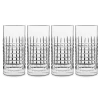Набор из 4-х стаканов для воды CHARME HI-BALL, 480 мл, бесвинцовый хрусталь, серия Mixology, LUIGI BORMIOLI, Италия, 