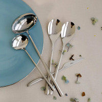 Набор столовых приборов на 12 персон, 130 предметов, нержавеющая сталь 18/10, серебристый, серия Icon, CUTIPOL, Португалия_00817000053081486006.jpg