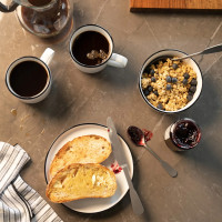 Сервиз обеденный на 4 персоны, 12 предметов, фарфор, белый, черный, серия Mikasa Luxe Deco, KITCHEN CRAFT, Великобритания_00817710058437102940.jpg