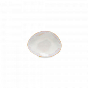 Тарелка пирожковая овальная Sal, 11.4 х 8.8 см, керамика, кремовый, серия Brisa, COSTA NOVA, Португалия, Тарелки хлебные