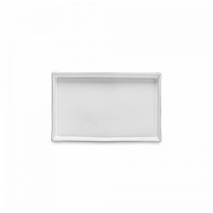 Блюдо прямоугольное Grey/white, 18.5 х 11.7 см, керамика, белый, серый, серия Lagoa Eco Gres, COSTA NOVA, Португалия, Lagoa Eco Gres COSTA NOVA