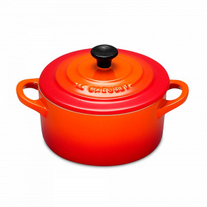 Кокот , 0,25 л, 10 см, керамика, оранжевый, серия Flame, LE CREUSET, Франция, LE CREUSET (Франция)